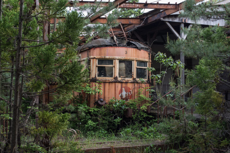善宝寺鉄道記念館│廃景